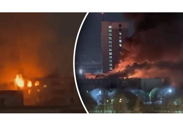 За втора поредна нощ в столицата на страната агресор Русия се