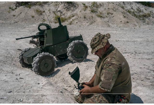 Украйна активно внедрява роботи на фронта Те се превърнаха в