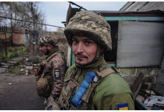 При настъпление в западната част на Запорожка област украинските военни