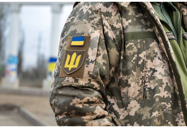 Украински военни