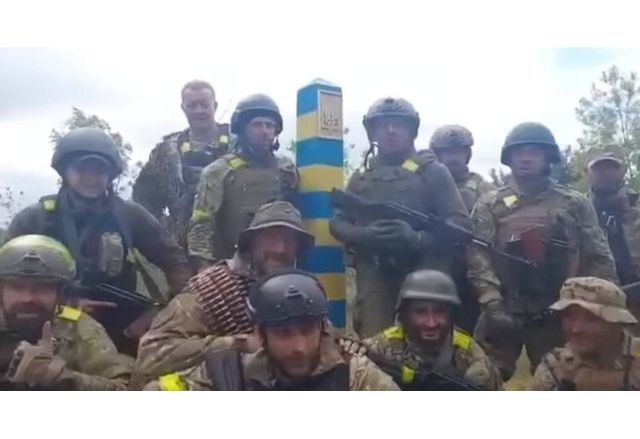 Украинските герои достигнаха държавната граница с Русия в Харковска област