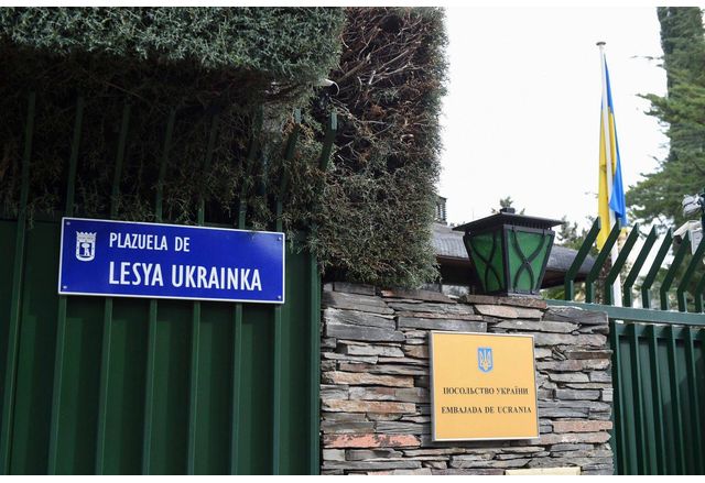 Служител на посолството на Украйна в Мадрид е бил ранен