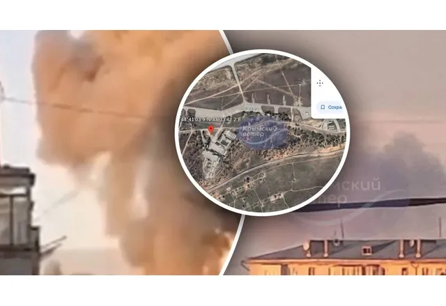 На 31 януари украинските ВВС атакуваха руското летище Белбек във