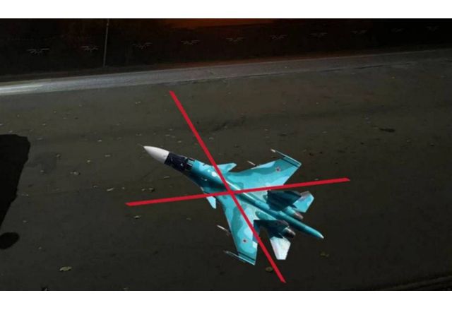 Унищожен от Украйна Су-34