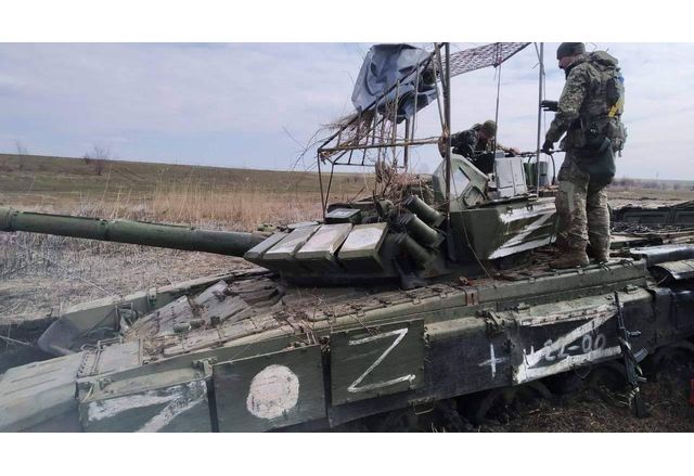 Унищожена военна руска техника
