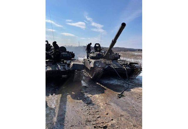Унищожени руски танкове