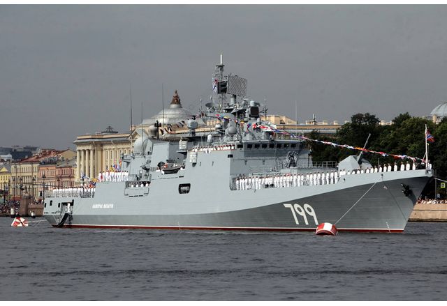 Фрегатата "Адмирал Макаров"