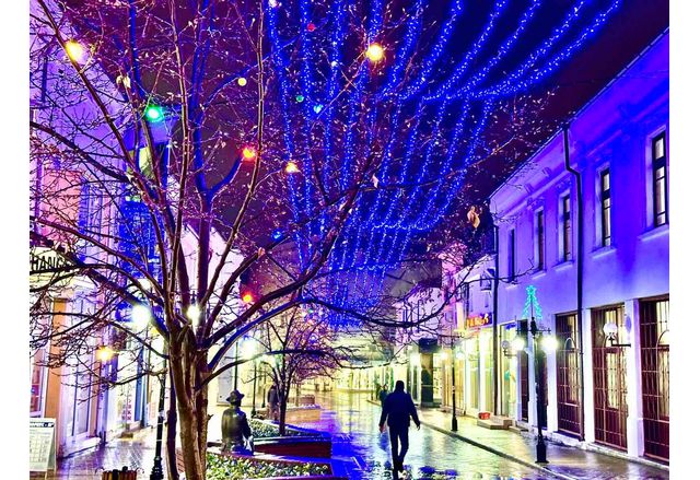 Хасково засия в коледни светлини В предпразничните дни градът ни