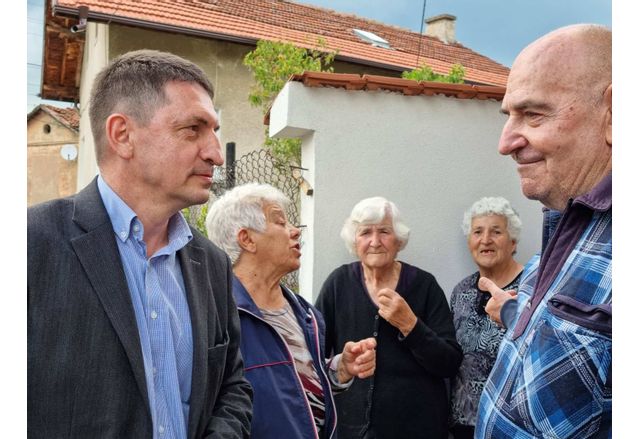 Христо Терзийски в село Баланово