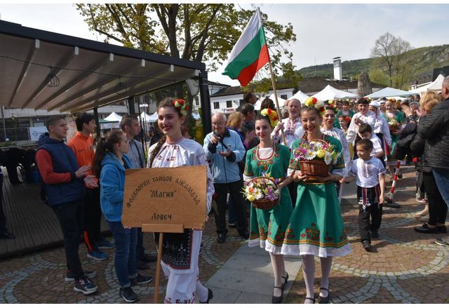 Цветница в Ловеч