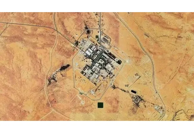 Ядреният реактор в Димона, пустинята Негев