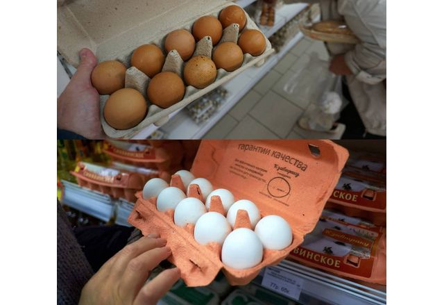 Яйца в Русия