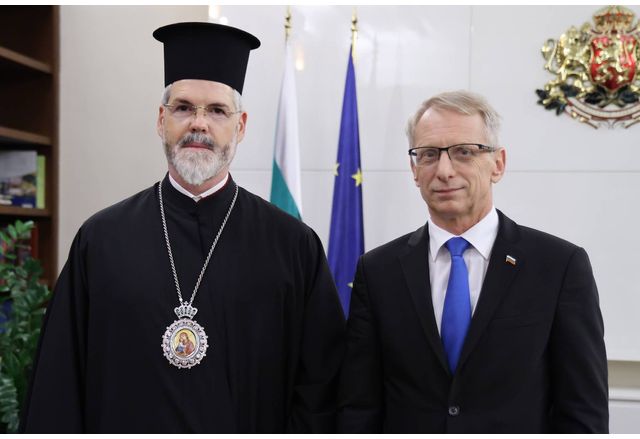 премиерът на среща с Негово Високопреосвещенство Западно- и Средноевропейският митрополит Антоний