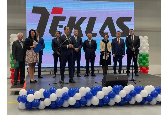 С официална церемония Теклас – България откри Производствен завод и