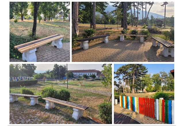 50 пейки са обновени в парк "Здраве" и парк "Стадиона" в Карлово