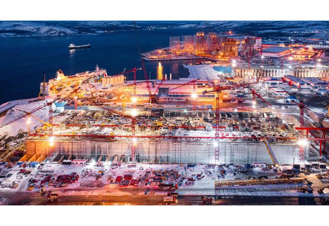Проектът на Новатек Арктик ВПГ 2 Arctic LNG 2 в