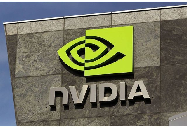 Производителят на графични процесори Nvidia Corp стана най високо оценената