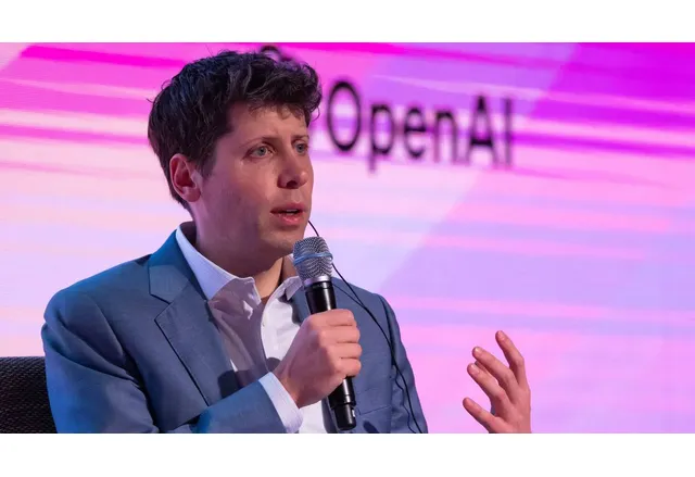 Ръководителят на "ОупънЕйАй" (OpenAI) Сам Алтман 
