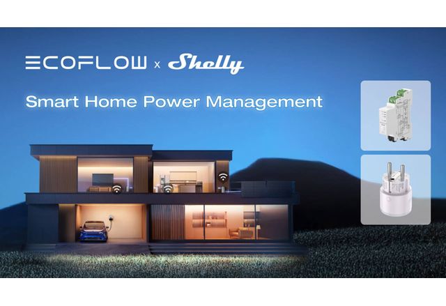 Shelly Group обяви сътрудничество с EcoFlow с първите си ко-брандирани устройства
