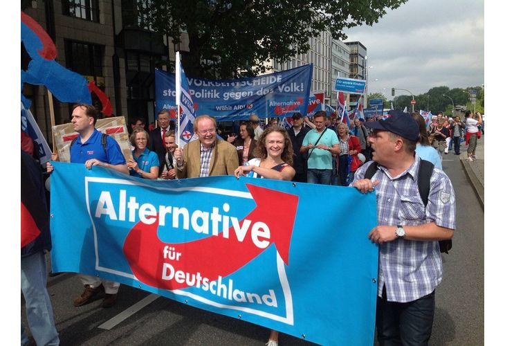 Подкрепата за крайнодясната германска партия Алтернатива за Германия намаля до