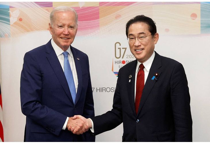 Американският президент Джо Байдън и японският премиер Фумио Кишида