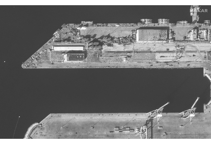 Базата в Тартус след падането на режима на Асад