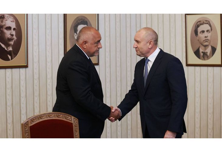Бойко Борисов и Румен Радев Бойко Борисов и Румен Радев