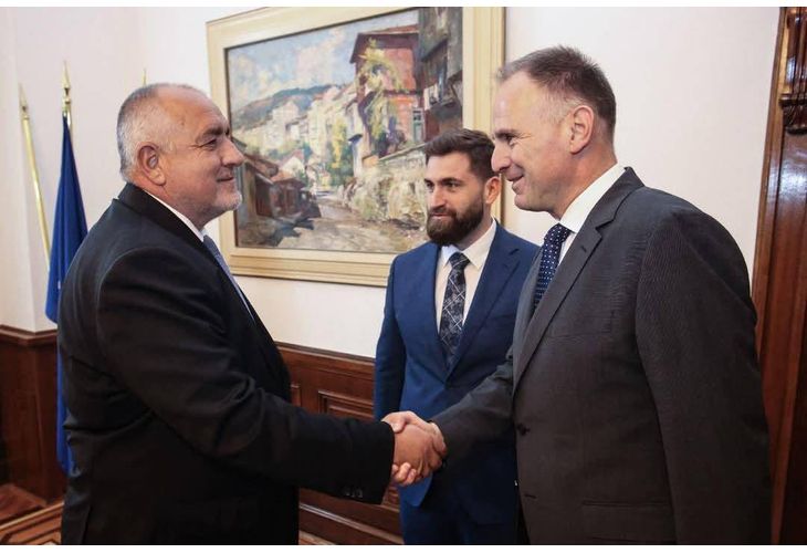 Бойко Борисов и ген. Андре Денк Бойко Борисов и ген. Андре Денк