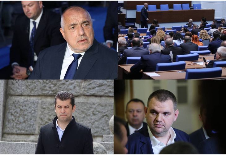 Лидерите на ГЕРБ и Продължаваме промяната - Демократична България Бойко