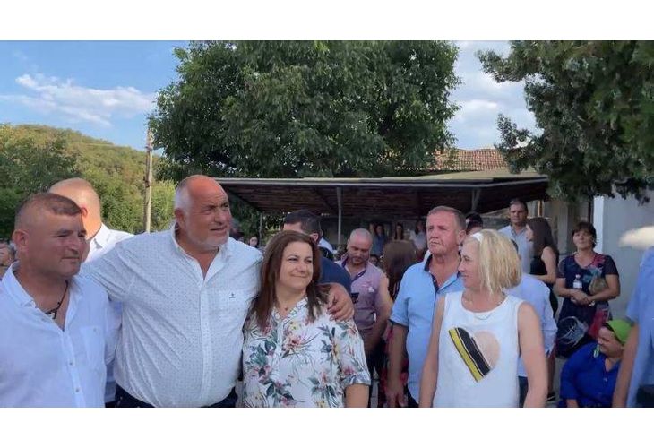 Борисов на сватба в село Медовец