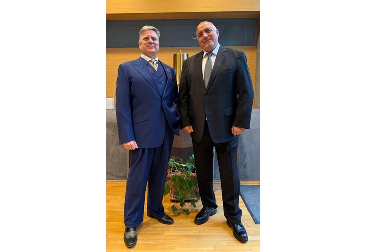 Борисов и посланикът на САЩ в България Х. Мартин Макдауъл