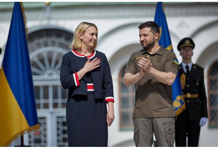 Бриджит Бринк и Володимир Зеленски