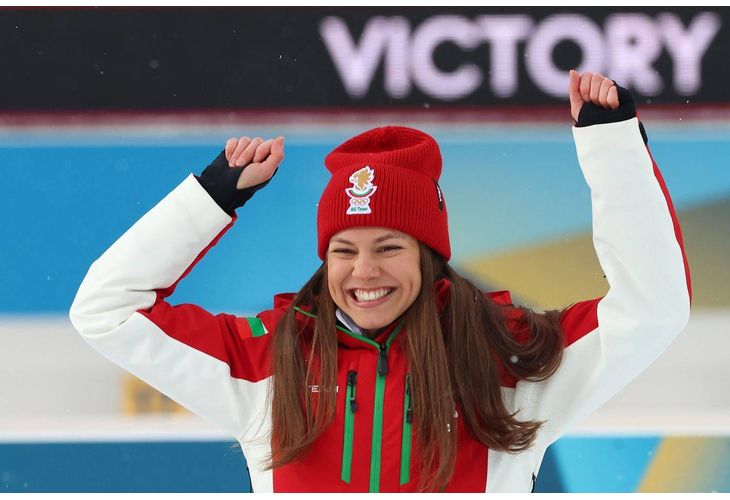 Бронзовата медалистка Лора Христова