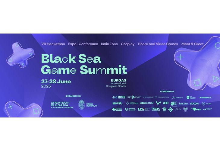 Black Sea Game Summit превръща Бургас в столица на гейм културата между 27 - 28 юни Black Sea Game Summit превръща Бургас в столица на гейм културата между 27 - 28 юни