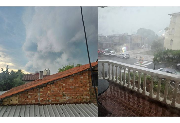 Бурята по Южното Черноморие