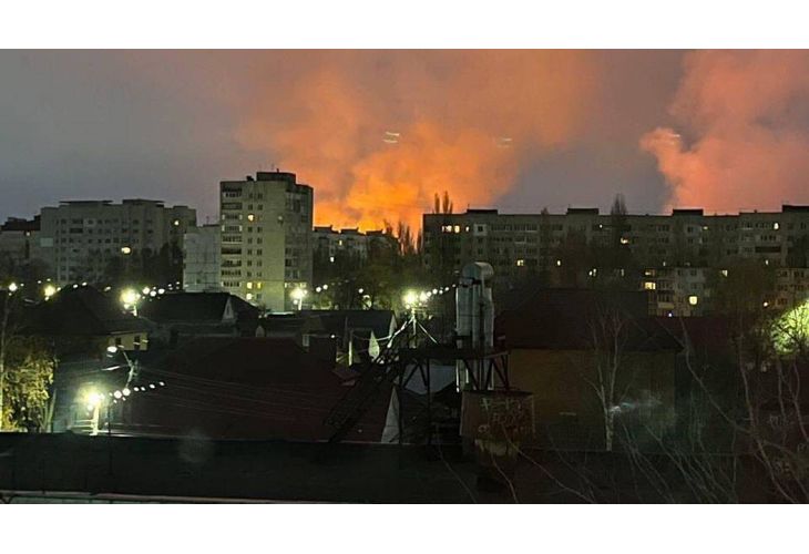 Взривеният оръжеен склад