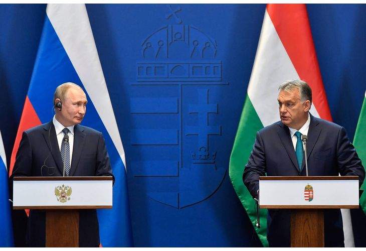 Виктор Орбан и Владимир Путин