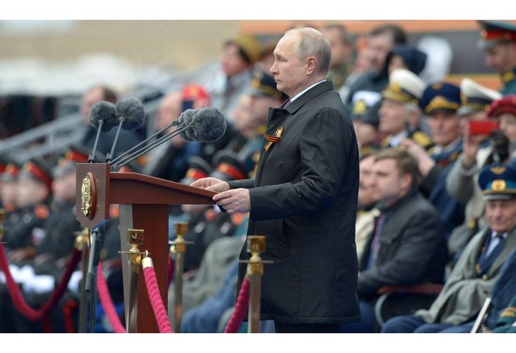 Владимир Путин на Червения площад Владимир Путин на Червения площад