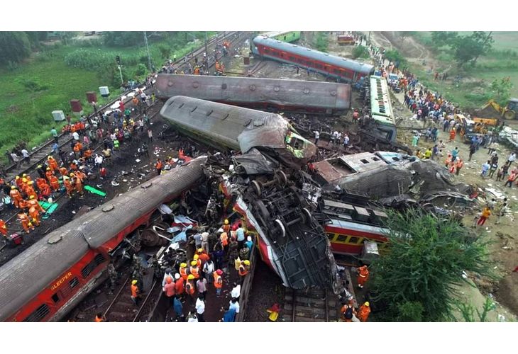Влаковата катастрофа в Одиша, Индия