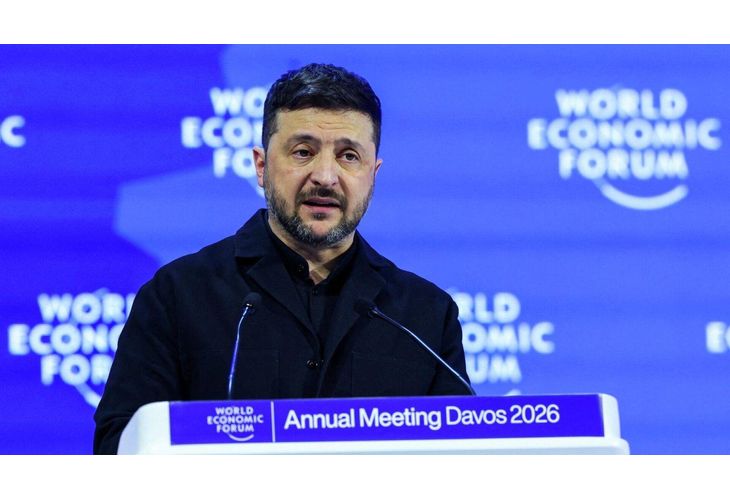 Володимир Зеленски в Давос