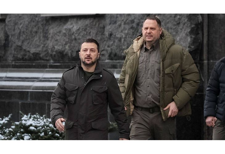 Володимир Зеленски и Андрей Ермак