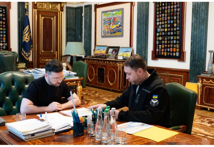 Володимир Зеленски и ген. Кирил Буданов