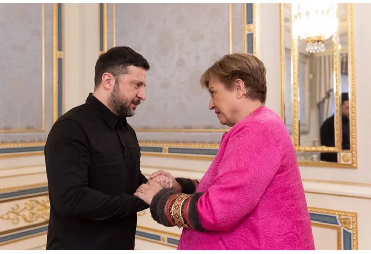 Володимир Зеленски и Кристалина Георгиева