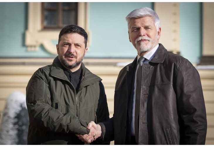 Володимир Зеленски и Петър Павел