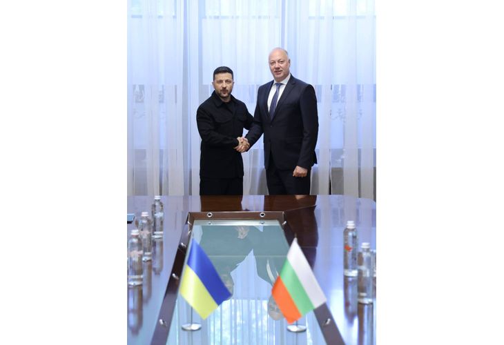 Володимир Зеленски и Росен Желязков Володимир Зеленски и Росен Желязков