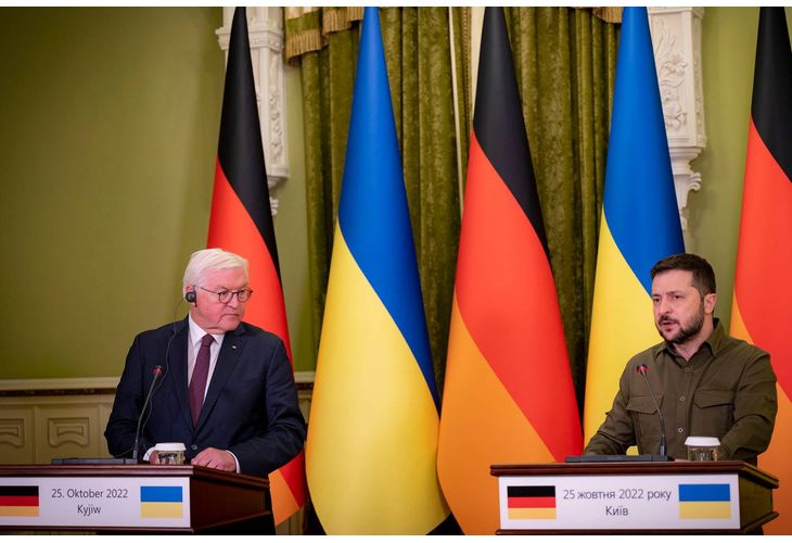 Президентът на Германия Франк-Валтер Щайнмайер обяви днес в Киев, че