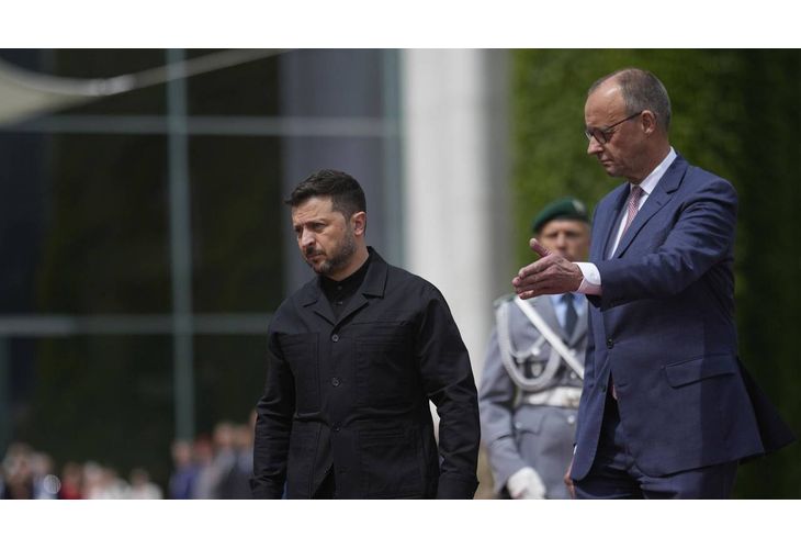 Володимир Зеленски и Фридрих Мерц