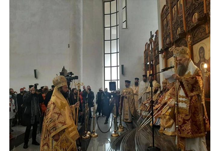 Архиерейска съборна света Литургия в храм "Св. Висарион Смоленски"