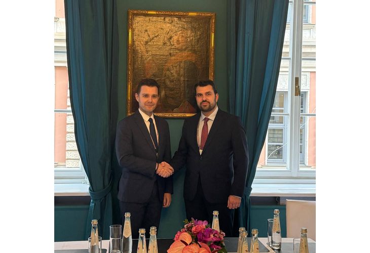 Българският външен министър Георг Георгиев на среща с колегата си от Република Северна Македония Тимчо Муцунски Българският външен министър Георг Георгиев на среща с колегата си от Република Северна Македония Тимчо Муцунски