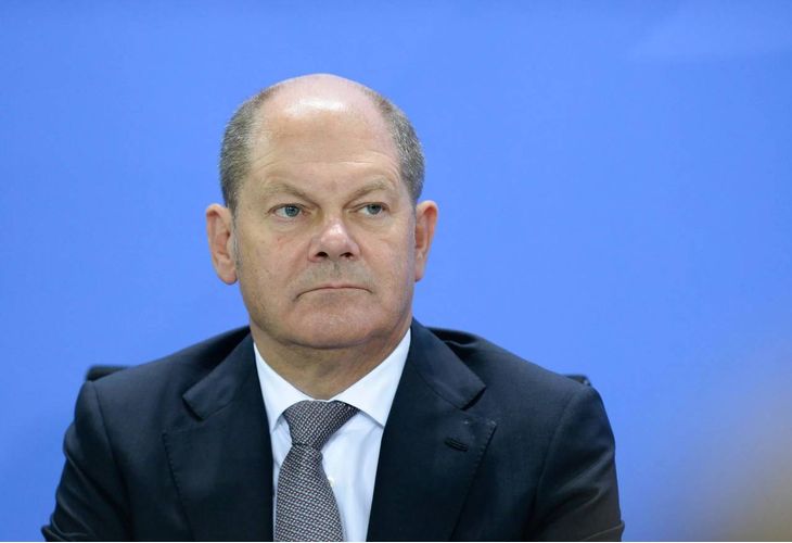 Германският канцлер Олаф Шолц Германският канцлер Олаф Шолц